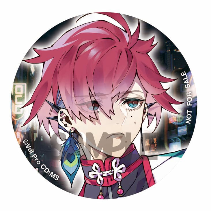 DVD付生産限定盤/通常盤共通：缶バッジ(富喜 薫 私服ver.)